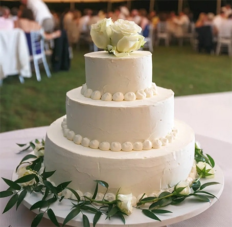 The Mount Nevis Hotel - Wedding Cake